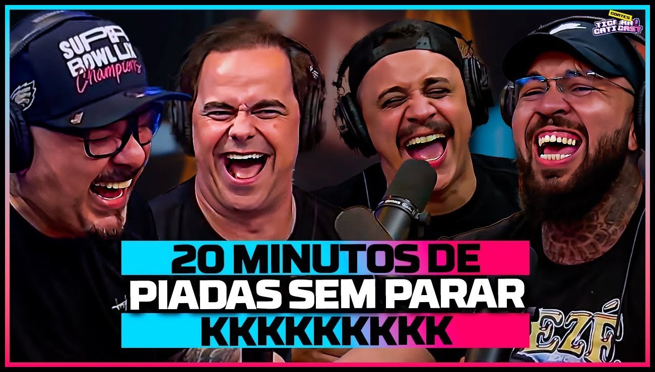 OS CONVIDADOS NÃO DERAM ALÍVIO NO TICARACATICAST KKKK – 03 de abril de 2025