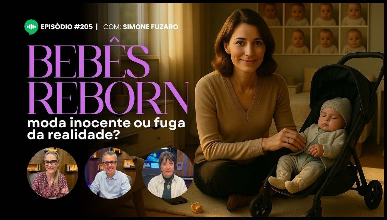 A febre dos BEBÊS REBORN e os desafios da maternidade moderna _ Ep #205 _ com Simone Fuzaro – 27 de maio de 2025